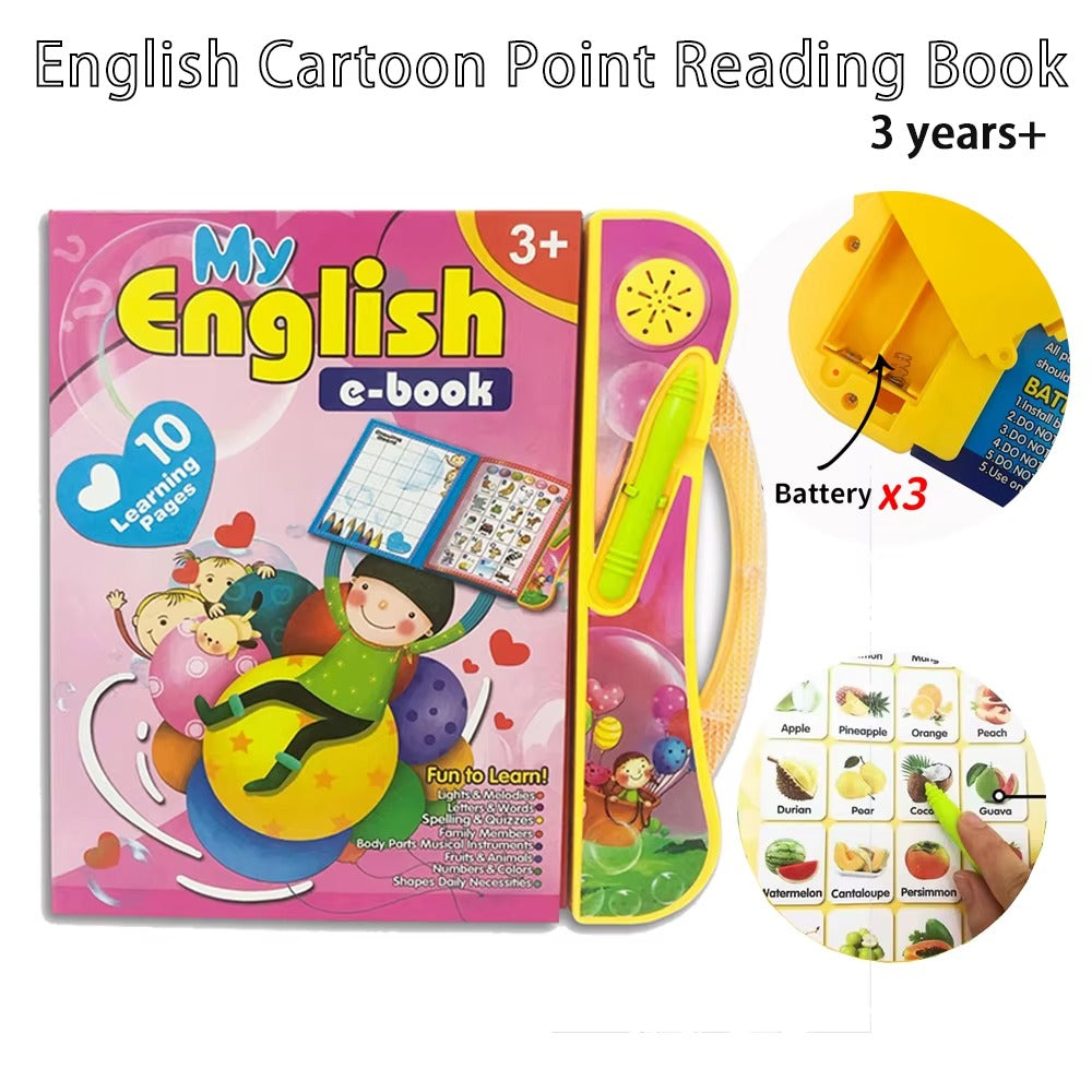 E-Learning English Book – Fun, Interactive Learning for Toddlers!