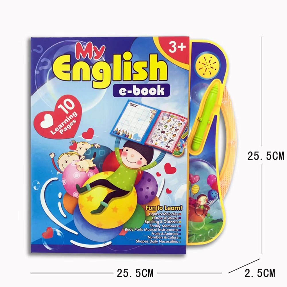 E-Learning English Book – Fun, Interactive Learning for Toddlers!