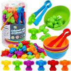 Colorful Counting Bears with Matching Cups
