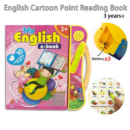 E-Learning English Book – Fun, Interactive Learning for Toddlers!